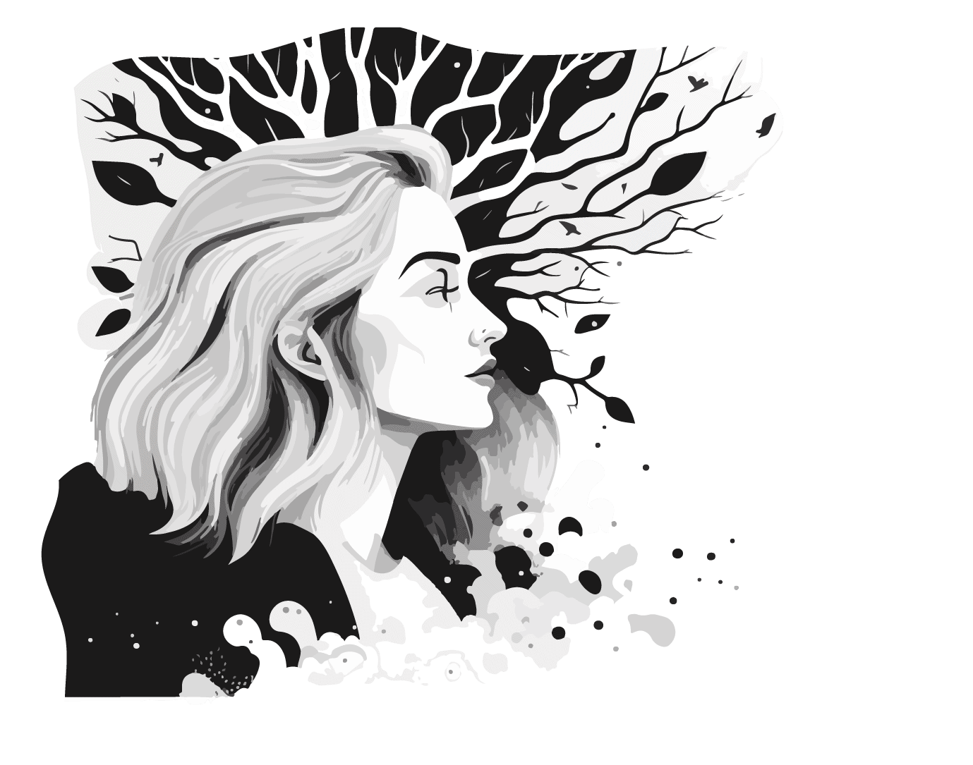 psychologue et arbre